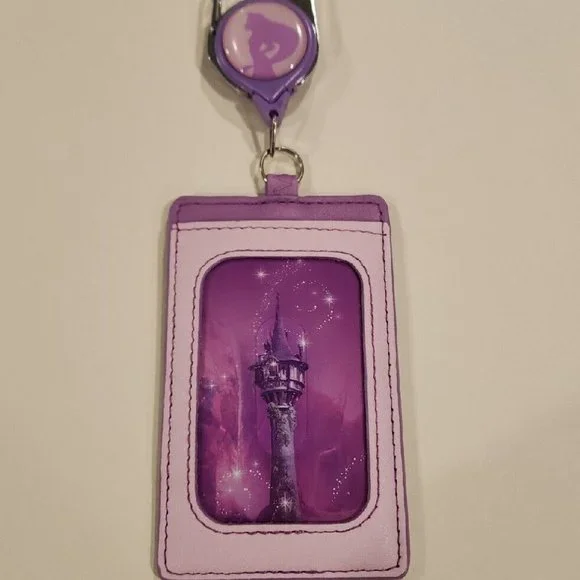 Loungefly Disney Tangled Rapunzel & Flynn Retractable Lanyard ID Holder … - Picture 8 of 9